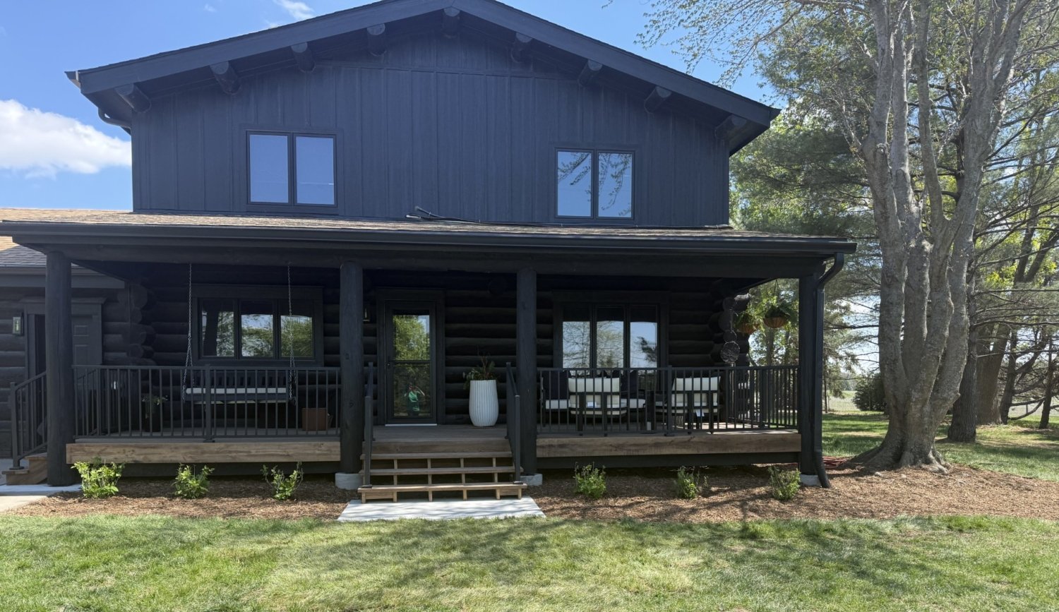 Three Cedars cabin during the day